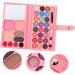 Beatifufu 33 Makeup Palette Blush Pan Pink Makeup Bag Girl Makeup Pan Beginner Eyeshadow Pallet Leather - Buy Online on GoSupps.com