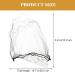 100Pcs Invisible Elastic Hair Nets for Kitchen, Food Service, and Dancers - Buy Online on GoSupps.com