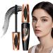 Liquid Mascara for Eyelashes Eyelash Mascara | False Eyelash Effect Mascara | Soft Clump-Free Mascara for Natural-Looking Lashes and Plumped Eye Makeup
