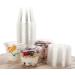 GOLDEN APPLE 9oz Clear Plastic Cups with Flat Lids - 30 Sets | No Hole, Disposable Drinkware - Buy Online on GoSupps.com