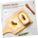 RORPOIR Food Mold Rolls Baking Tool Mold Mini Muffin Mini Baking Pans Cheesecake Pan Cake Mold 3D Bread Pan Celebrity 14X14X4CM Silver - Buy Online on GoSupps.com