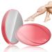 Nano hair remover for women and men crystal hair wheeler for hair removal - portable crystal magical hair removal device - pain -free solution for back arms and legs (pink)