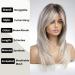 Buy Honybia Long Blond Brown Wig | Medium Length Smooth Synthetic Heat-Resistant Wig for Women | Perfect for Cosplay Carnival & Theme Parties - Buy Online on GoSupps.com