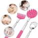 Telescoping Back Scratcher with 3 Detachable Heads | Extendable Bear Claw/Rake Scratcher | Pink | Tukuos - Buy Online on GoSupps.com