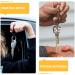 COHEALI Mini Keychain Micro Shovel & Ear Pick Set - Vintage Brass Charms for Ear Cleaning - 2Pcs - Buy Online on GoSupps.com