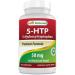 Best Naturals 5-HTP 50 mg 120 Capsules, 5 HTP Capsules Supports Relaxation & restful Sleep 120 Count (Pack of 1)