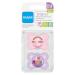 Buy MAM Original Silicone Pacifier Set 0-6 Months | Tooth-Friendly Baby Pacifiers with Box - I Love Mummy Pink & Rainbow Design - Buy Online on GoSupps.com