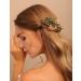Dazzling Emerald Green Crystal Hair Vine Comb - Wedding Hair Accessory for Women by Deniferymakeup - Buy Online on GoSupps.com