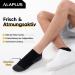 Buy Alaplus Breathable Cotton Sneaker Socks for Men and Women | High-Quality Short Running Socks - 10 Pair Black Sizes 43-46 - Buy Online on GoSupps.com