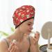 Hair Towel Wrap for Quick Drying | Japanese Maneki Cats Towel Turban | Ideal Hair Drying Solution - Buy Online on GoSupps.com