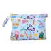 Damero diaper bag wetbag reusable nast pockets for on the go wetbag diaper bags for babies diapers dirty clothing and other accessories (small summer vacation) S summer vacation