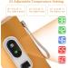 Portable Bottle Warmer Bag with LCD Display - USB Fast Heating, 23 Gear Adjustable Temperature - Automatic Insulation for Newborns - Buy Online on GoSupps.com