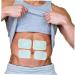 Partykindom 24 STK Abdominal Muscle Gel Pads & Belt - Ultimate Muscle Trainer Stimulator Replacement Gel Pads for Effective Abdominal Stimulation & Massage - Buy Online on GoSupps.com