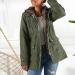 Hanxiulin Women's Oversized Fleece Plush Jacket - Warm Fluffy Hoodie with Zipper Winter Transition Coat & Hooded Trench Coat (Size B 3XL) - Buy Online on GoSupps.com
