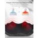 Shoulder & Neck Massager - 3D Shiatsu Back Massage Device with Heat for Ultimate Muscle Pain Relief - Black - Buy Online on GoSupps.com