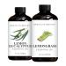 Brooklyn Botany Lemon Eucalyptus & Lemongrass Essential Oils 4 Fl Oz (Pack of 2) 100% Pure & Natural Crisp & Citrusy Aromatherapy Blend