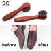 Stone and Clark Horse Hair Shoe Brush - Polish Your Leather to Perfection - Shoe Polish Brush with 100% Horse Hair Bristles & Concaved Beech Wood Handle (Red Dauber Brush (Set of 2)) Original - Buy Online on GoSupps.com