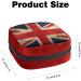 British Flag Menstrual Storage Bag - Portable Period Pouch for Women & Girls - Buy Online on GoSupps.com