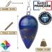 Buy Lapis Lazuli Esoteric Oracle Pendulum for Radiesthesia - International Shipping Available - Buy Online on GoSupps.com