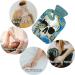 Naanle Ocean Octopus Skull Hot Water Bottle - 1L Transparent Heat Bottle with Cover for Bed Hand & Foot Warmer Pain Relief & Cold Therapy - Buy Online on GoSupps.com