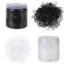 Mini elastic hair tie mini elastic rubber bands Small hair tie ribbons hair tie rubber band elastic hair rubber bands with box for women girls and daily hairstyles 3000 pieces