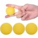 Pack of 3 Silicone Hand Grip Balls - Strength Trainer & Stress Relief for Adults & Kids - Yellow Round - Buy Online on GoSupps.com