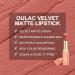 Oulac Nude Peach Creamy Matte Lipstick - Soft Satin Finish, Moisturizing Formula, Rich Color, Vegan & Cruelty-Free | Joyful (Y12) - Buy Online on GoSupps.com
