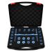 Zdovivot Bicycle Bearing Press Set, Turning Point for Wheels Hub Universal Bike Axis Bearing Installation Kit, Nice Tools for Bicycle Repair Blue