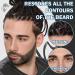 Beard Pencil Filler for Men Waterproof Beard Filling Pen Kit with Beard Brush Coverage Long Lasting Beard Pen for Men Beard Pen with 4 Tips(Black) - Buy Online on GoSupps.com