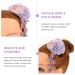 Lurrose Flower Hair Clip with Tassel: Purple Pearl Barrette for Hanfu Cosplay - Buy Online on GoSupps.com