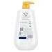 Dove Glowing Mango & Almond Butter Body Wash Pump 3-Pack - 30.6 oz x 3 | Gentle Skin Cleanser for Healthy-Looking Skin | 24hr Renewing MicroMoisture - Buy Online on GoSupps.com