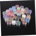 FOMIYES Eyeshadow Pigments 90 Pcs Eye Shadow Loose Eyeshadow Glitter Pigment Sequins Professional Makeup - Buy Online on GoSupps.com