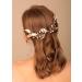 Deniferymakeup Wedding Leaves Hair Vines with Pearl Wedding Bridal Headpieces Headbands Wedding Hair Accessory for Bride and Bridesmaid (Style 1) - Buy Online on GoSupps.com