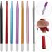 NOLITOY 7pcs Metal Embroidery Pen Brow Pencil Makeup Tools Metal Brackets Eyebrow Pens Cosmetics Single Head - Buy Online on GoSupps.com