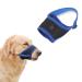 Koboko muzzle dog breathable muzzle for dogs muzzle medium dogs anti-bite anti-label muzzle for dogs muzzle small dogs muzzle dog dog poison bait dog (m blue) blue M