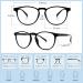 ZZD Blue Light Blocking Glasses for women/men 3Pack Computer Reading/Gaming/TV/Phones Glasses Black - Buy Online on GoSupps.com