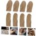 4 Sets Leather Finger Cots - Finger Covers & Thimbles for Sewing Knitting & Needle Felting | Durable Finger Protectors - Buy Online on GoSupps.com