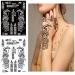 PPVWEY 10 Sheets Henna Tattoo Stencils - Temporary Indian Arabian Glitter Airbrush Stickers for Face & Body Paint DIY - Buy Online on GoSupps.com