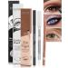 Nude Beige Black White Water Line Gel Eyeliner Pencil-3Pcs Smooth Easy-to-Sharpen Pencil Waterproof Smudge-Proof Cream Eye Liner Waterline Brightener Pen Longlasting Eye Makeup Gift for Older Women