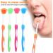 Buy Ultra Soft Tongue Scraper & Cleaner Brush for Adults & Kids | Best Oral Care Tool for Home & Travel - International Shipping Available - Buy Online on GoSupps.com