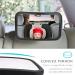 Permust 360 Swiveling Break-Proof Baby Rear Seat Mirror | Adjustable Elastic Straps | Compatible with Most Cars | Safe & Convenient Child Safety Solution - Buy Online on GoSupps.com