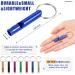 Set of 105 Aluminum Emergency Whistles with Keychain | Safety Survival Whistle | Loud Sound Camping Signal Whistle for Women | Hiking Defense Alarm | 7 Colors - Buy Online on GoSupps.com