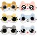 ELANE 6 Pcs Cute Eye Mask Sleep Mask Cartoon Cat Face Eye Cover Soft and Lightweight Eyeshade for Travel Naps Works Games for Women Men Girls Teens.