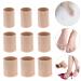 VALICLUD 12pcs Cuttable Gel Toe Caps - Toe Cushions & Finger Sleeves Set | Skin Color - 3x2.5x2.5cm - Buy Online on GoSupps.com