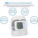 High-Precision Wrist Blood Pressure Monitor with Large LCD Display | Automatic & Easy-to-Use for Seniors | International Shipping Available - Buy Online on GoSupps.com
