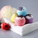 1PC Dried Flower Bath Bomb - Natural Aroma Bath Salt for Women - Pink - Sparkling Shower & Bath Experience - Buy Online on GoSupps.com