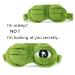 BUMSUFON Sad Frog Sleep Mask for Women - Green | Soft Comfort Eye Shade for Travel, Yoga, Nap | Block Out Light for a Better Sleep - 1 PCS - Buy Online on GoSupps.com