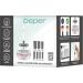 BEPER P302VIS060 Make up Brush Cleaner Set - Makeup Brushes Cleaner with 7 Adapters Included Suitable for All Brush Types - Buy Online on GoSupps.com