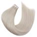 Moresoo #60A Tape In Extensions - Real Remy Hair 30cm 20 Pieces Blonde Smooth Tapes for Seamless Volume - Buy Online on GoSupps.com