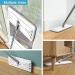 BOSHENG Hands-Free Flat Floor Mop and Bucket Set | 3 Microfiber Pads | All Floor Types | Home Cleaning System - Buy Online on GoSupps.com